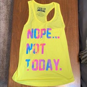 Chin Up Tank Top